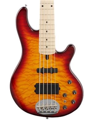 Lakland Skyline 55-02 DLX Bass Maple Honey Sunburst
